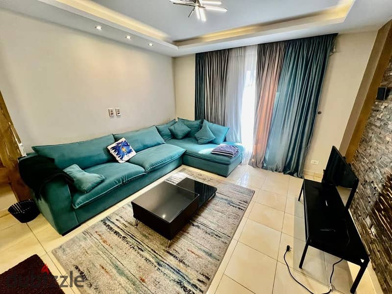 Apartment for sale in Madinaty, finished, with a prime location and a landscaped view 2