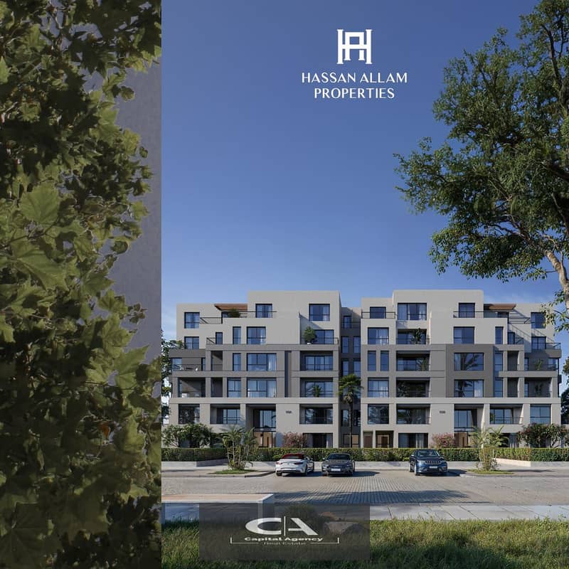 With a 5% down payment, a 3-room apartment for sale In Launch Hassan Allam | The first stage Park Central | 8