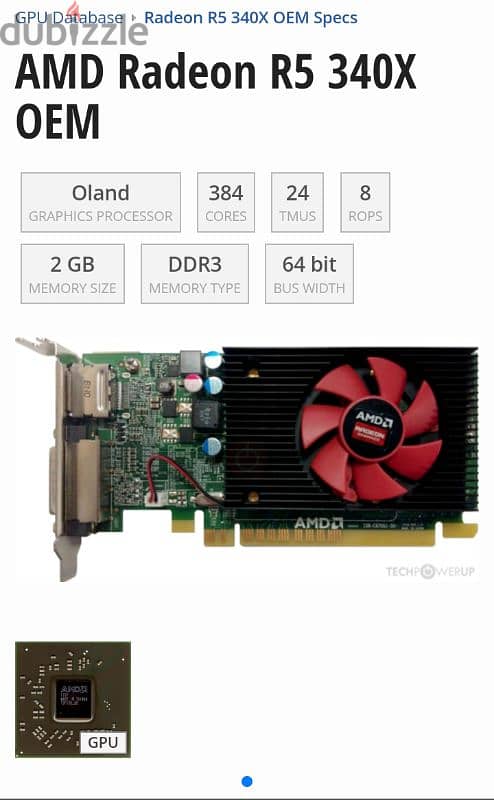 AMD Radeon R5 340x. (2GB) 3