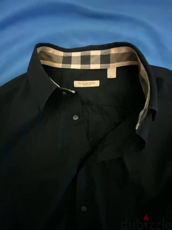 original burberry brit black shirt size M ( burberry downtown) 2