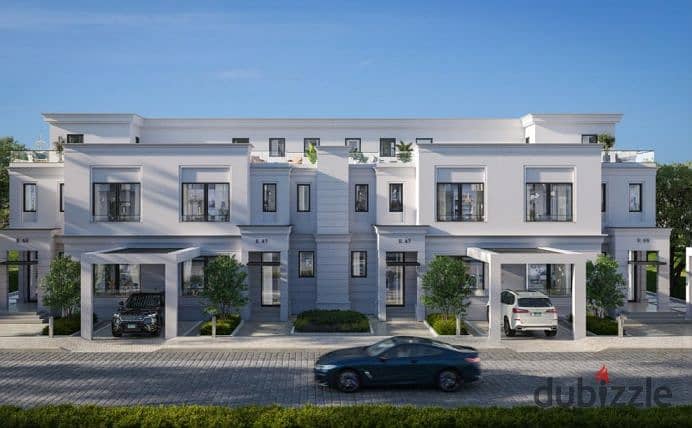 Twin house with remaining installments in the prime location of Sheikh Zayed, next to SODIC The State. 8