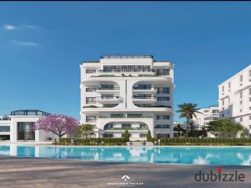 "Near the Diplomatic District, apartment with free garage and club access, with a down payment of only 710,000 EGP. Available for sale at an unbeatabl 2