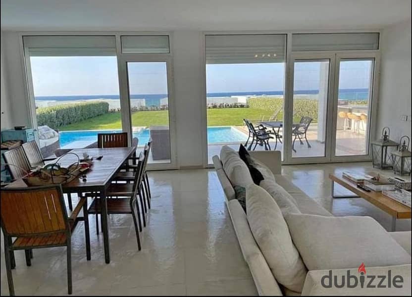 اشتري شاليه دايركت علي البحر في جي باي السخنة   G-bay El Sokhna متشطب بالكامل fully finished   full Sea view  0