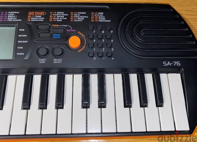 Casio Mini Musical Keyboard - SA-76AH2 1