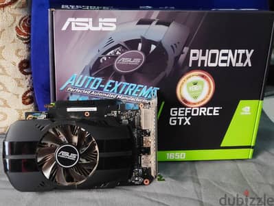 Nvidia Geforce GTX 1650 4GB | كارت شاشة