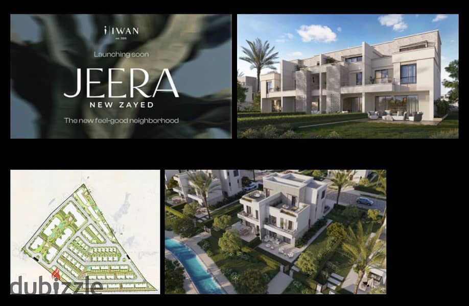 Townhouse in Iwan neighborhood JEERA at the price of the first subtraction installment 8 years 1