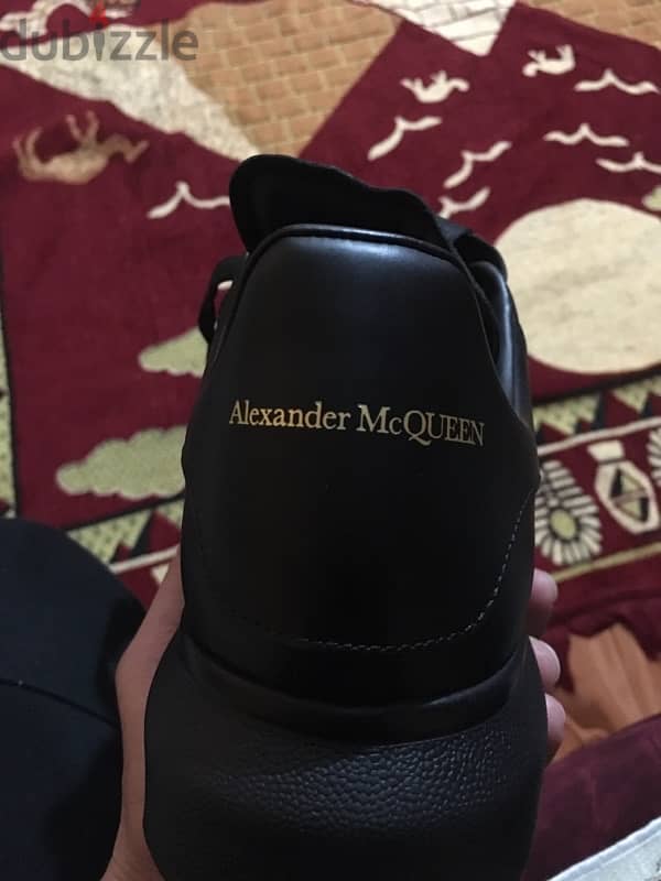 حذاء alexander mcqueen جلد طبيعي صنع في اطاليا اورجنيال المقاس٤٢ 4