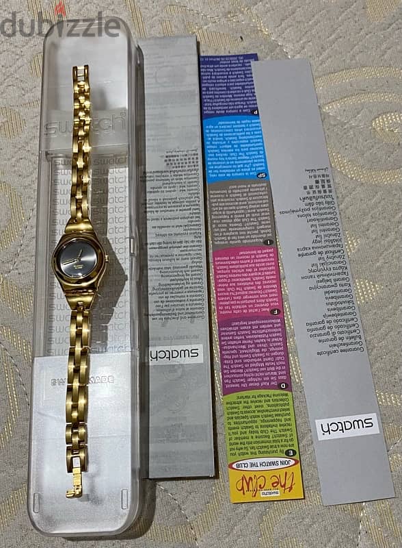 swatch irony swiss made 5