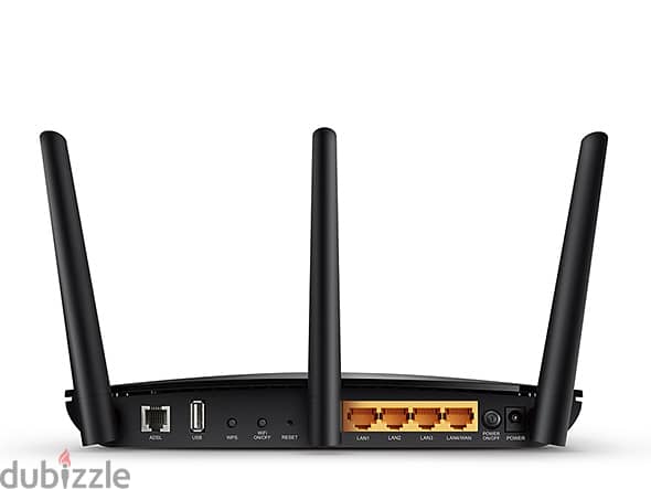 راوتر AC750 Wireless Dual Band Gigabit ADSL2+ Modem Router Archer D2 3