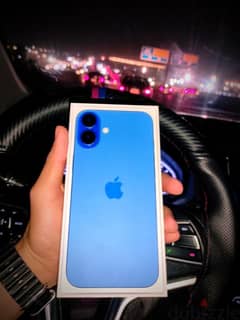 iphone 16 plus 128GB  شريحتين 0