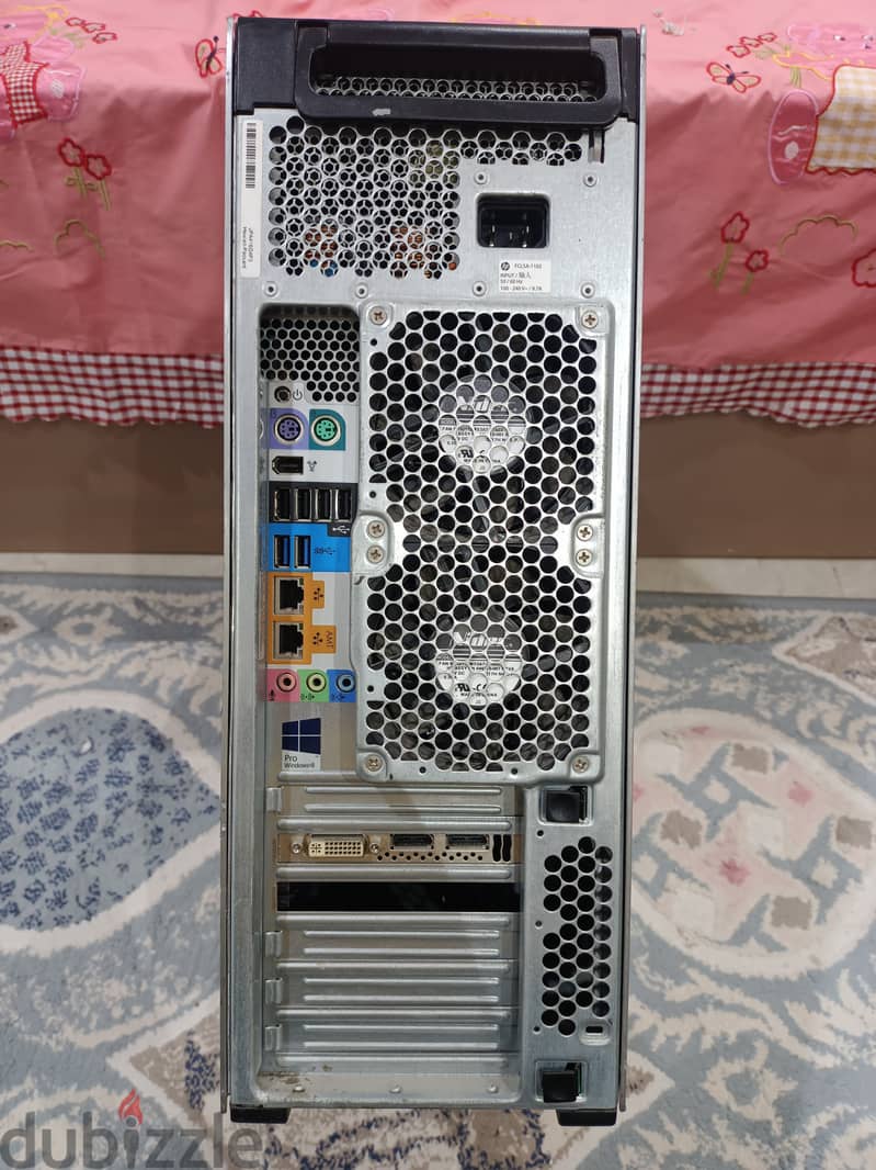 كمبيوتر hp workstation Z620 بحالة الجديد للجمينح و برامج الجرافيك 2