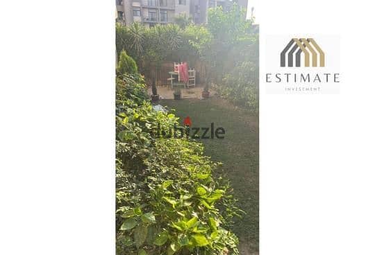 Apartment 175m garden semi furnished for rent at el marassem fifth square compound new cairo 19