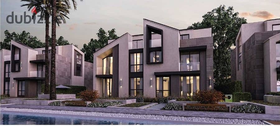 The last townhouse finished  for sale in Keeva, 6 October, by Al Ahly Sabbour. 5