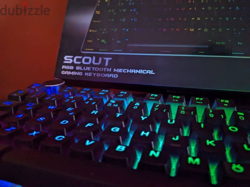 ORIGINAL Gaming Wireless Bluetooth Mechanical Keyboard كيبورد جيمينج 3