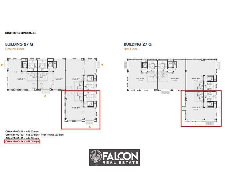 A complete administrative building for sale,, near Nasr City and minutes from 90th Street, in the administrative area of ​​District 5 Compound 5