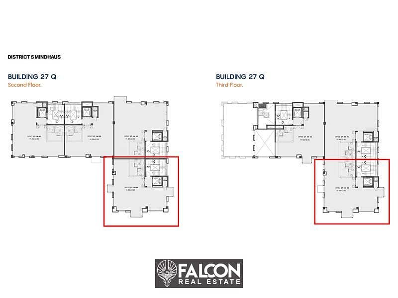 A complete administrative building for sale,, near Nasr City and minutes from 90th Street, in the administrative area of ​​District 5 Compound 6