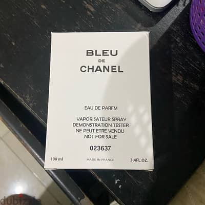 bleu de chanel tester orignal