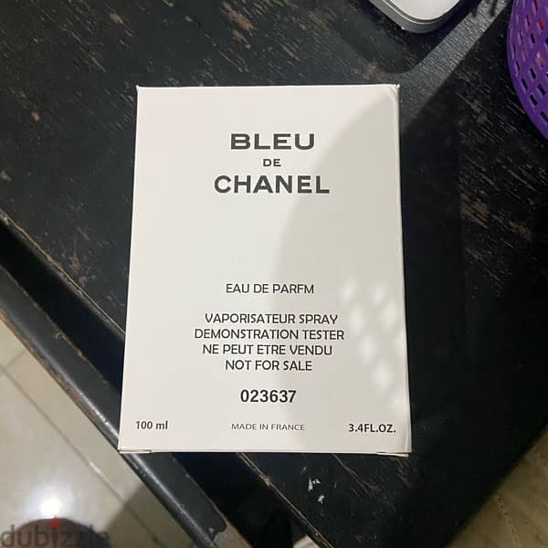 bleu de chanel tester 0