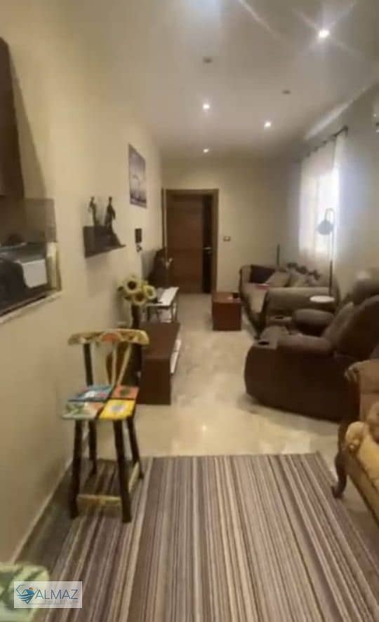 Furnished apartment for rent at a special price in North Lotus in Fifth Settlement 2