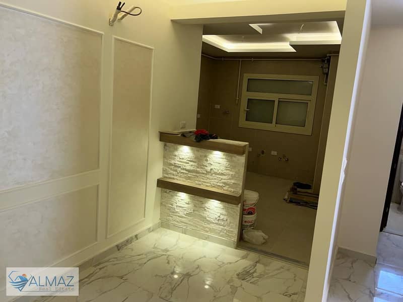 Apartment for rent with kitchen and air conditioners in Promenade Residence Compound in Fifth Settlement 1