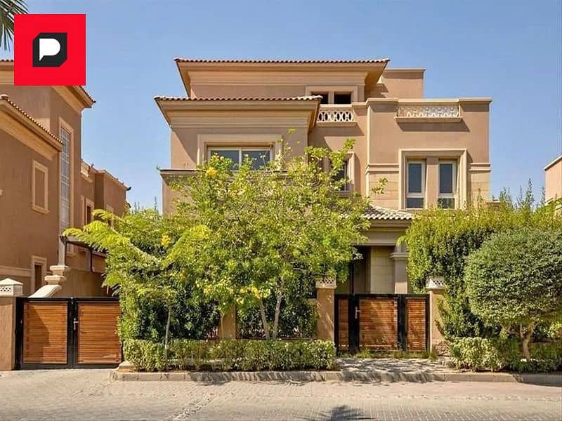 Villa 282m for sale in installments in Telal East Compound, New Cairo, next to Mountain View and Palm Hills and near American University 19