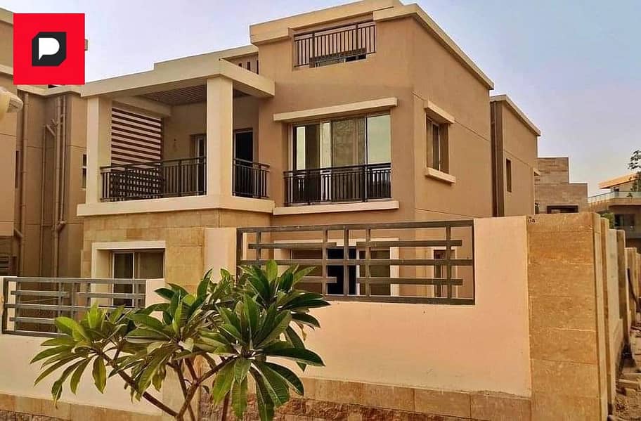 S VILLA GARDEN for sale  in Compound  Sarai 240M 5 Bed primed location on Mustakbal city behind Madinaty on the Suez Road  with 42% cash discount 0