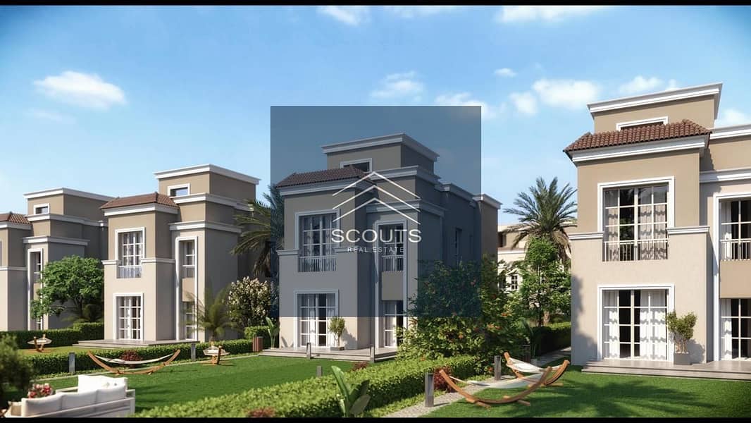 Villa S for sale with a 42% discount in Butterfly Compound next to Madinaty | In installments at the lowest price, Mostakbal City 10