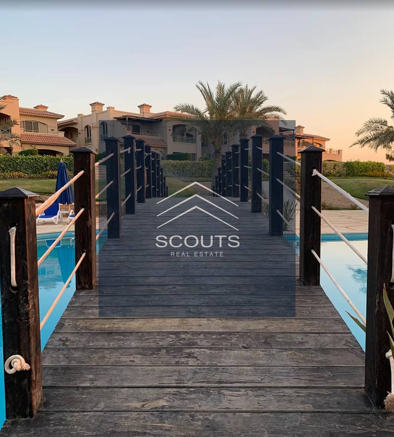 Chalet for sale, immediate receipt, with a private garden overlooking the sea, in La Vista Gardens, Ain Sokhna, excellent location and excellent price 2