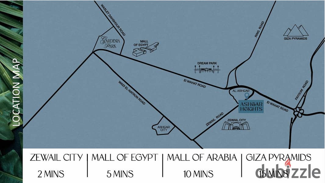 Apartment 100m resale for sale in installments 34 thousand every 3 months in Ashgar Heights October Compound. . . . . Ashgar City - Ashgar District - Bady 1