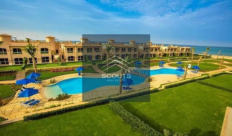 Pay one million EGP and own a 3-room chalet with a private garden in La Vista 6, Ain Sokhna, La Vista 6 Sokhna, overlooking the sea. 2