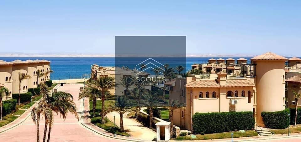 Pay one million EGP and own a 3-room chalet with a private garden in La Vista 6, Ain Sokhna, La Vista 6 Sokhna, overlooking the sea. 4