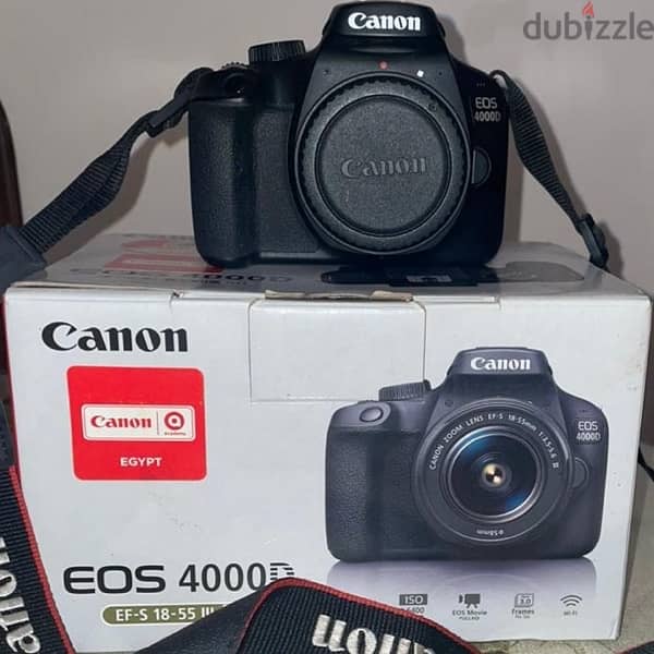 camera canon D4000 6