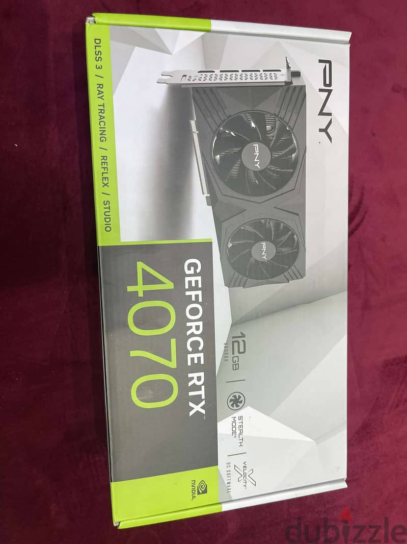 RTX 4070 PNY NEW 12GB 0