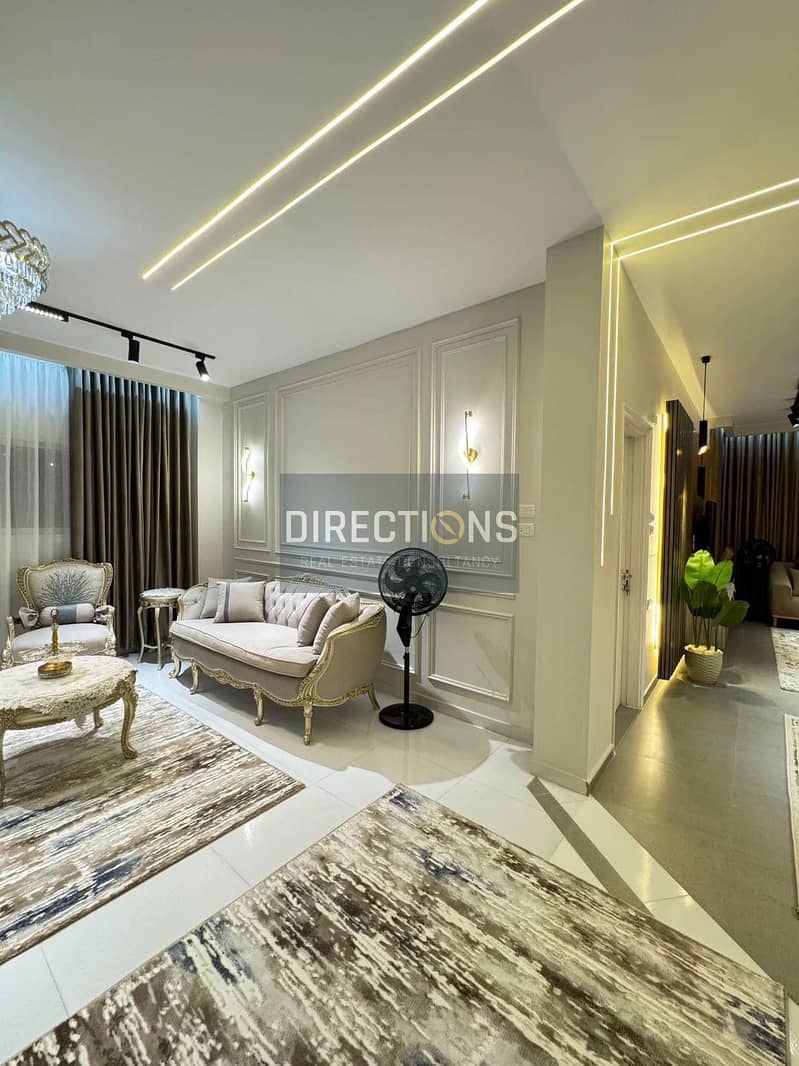 apartment, immediate delivery, in the best location, fully finished, at an unmissable price, in Al Burouj Compound, in front of the International Med 2