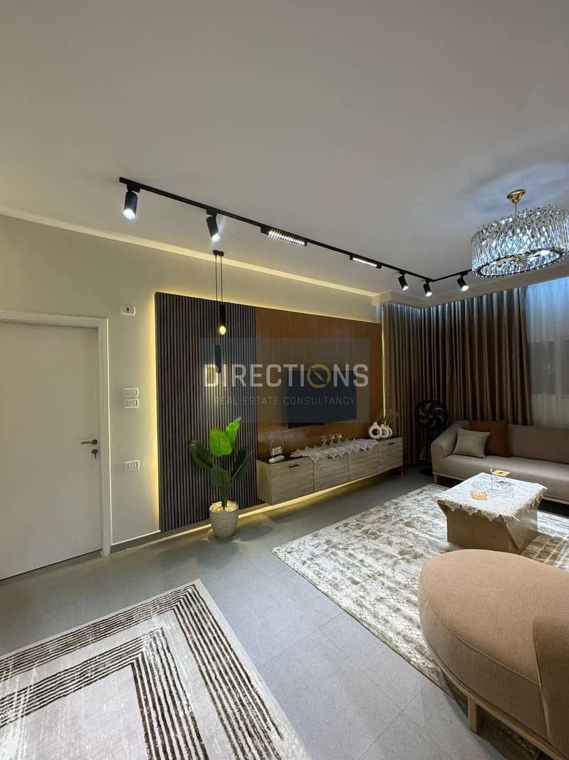 apartment, immediate delivery, in the best location, fully finished, at an unmissable price, in Al Burouj Compound, in front of the International Med 4