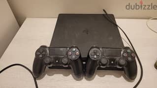 playstation 4 slim 1 tera 2 joystick games and plus 0