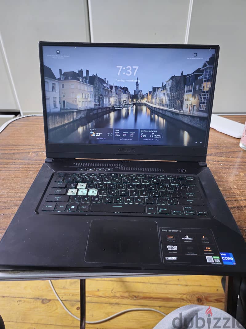 ASUS TUF Dash F15 FX516PE Gaming Laptop with Original Box 1