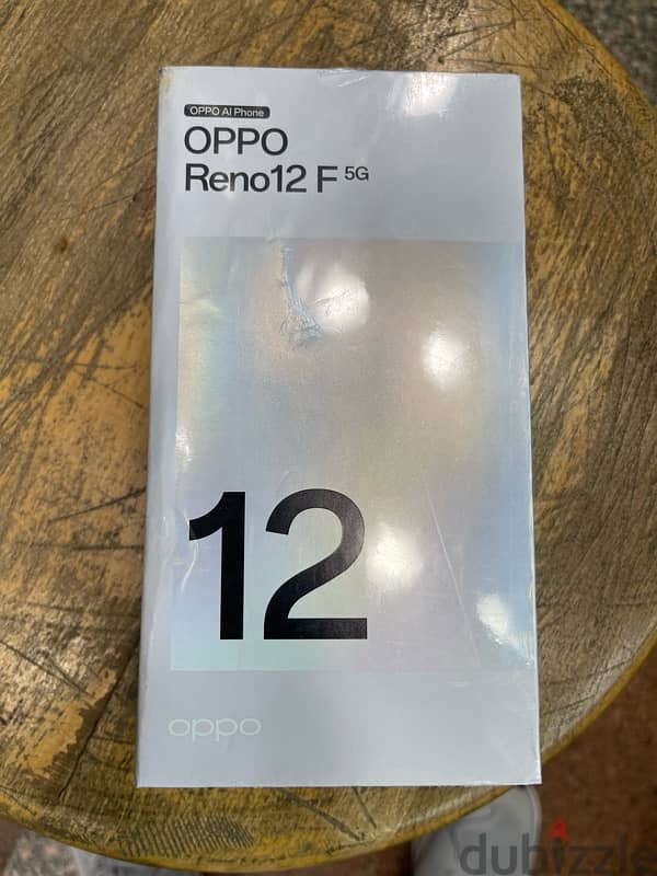 OPPO Reno 12f 5G dual sim 256/12G Green جديد متبرشم 0