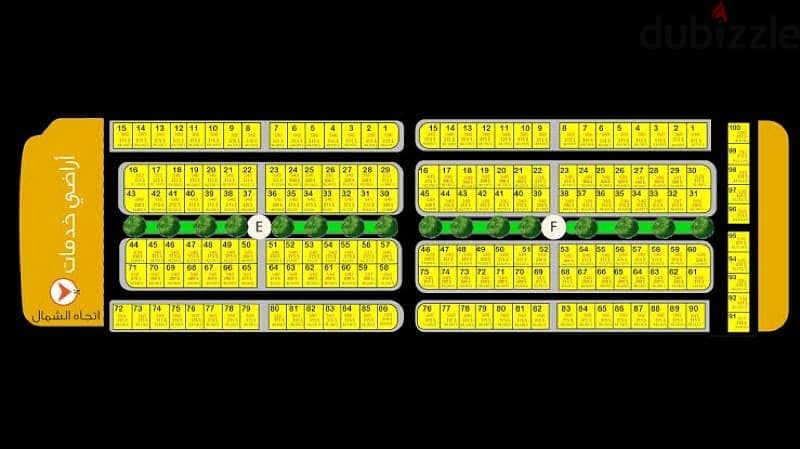 قطعة ارض  دبل فيس موقع مميز جدا بيت الوطن مرحلة ٩ زايد الجديدة 0