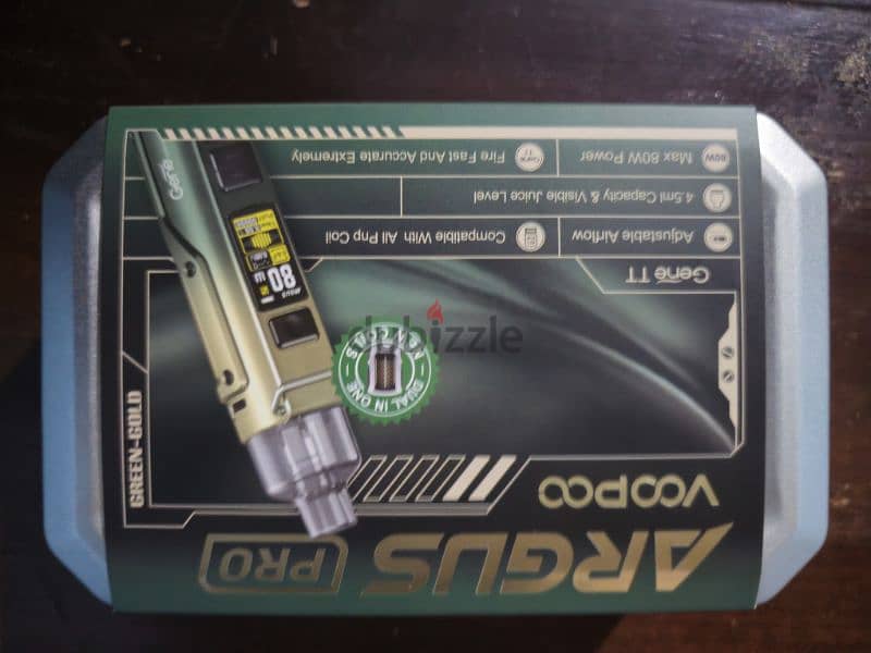 vape Argys pro (green & gold) 3