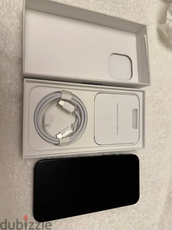 iPhone 15 ProMax Black Titanium 256GB. AppleCare+ No scratches at all. 3