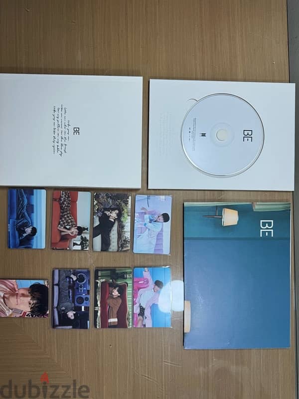 ORIGINAL BTS BE ALBUM essential +8photocard sleeves +cover 1