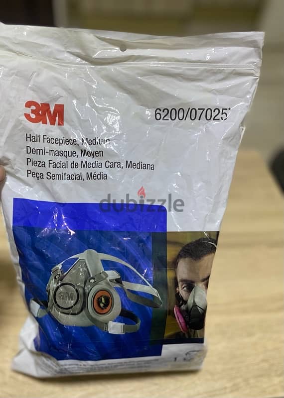 3M Mask 6200 ماسك ثري ام 1