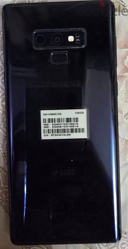 Samsung note 9 for sale new condition 1