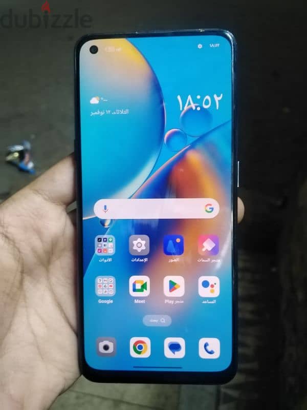 هاتف OPPO A74 بحالة ممتازة جدا وعلى التجربة 0