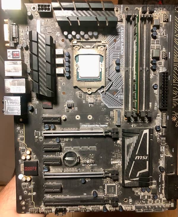 MSI Z170A GAMING Pro CarBon Motherboard 3