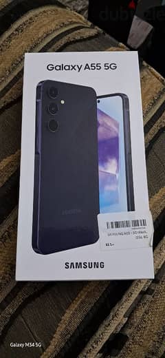 samsung a55 8 256 dark blue متبرشم 0