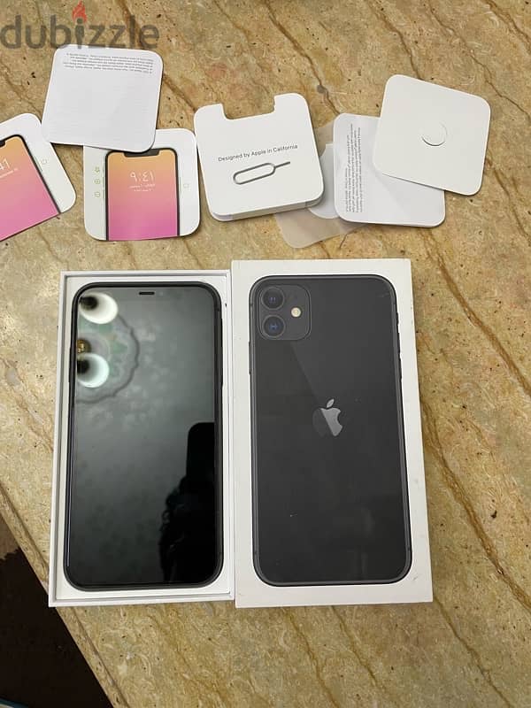 Iphone 11 black 80% like new - أيفون ١١ اسود بطارية ٨٠٪؜ حالة الجديد 2