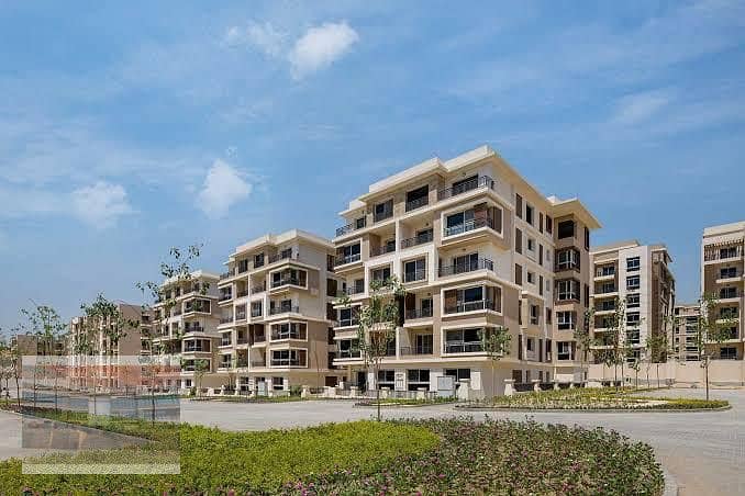 Apartment ground floor with garden  Prime location deliverey january and Double view with installments for sale in Taj city 8