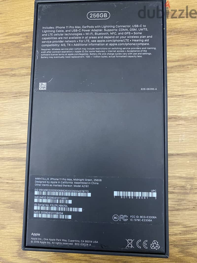 iPhone 11 pro max 256gb 2